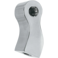 Recessed Headlight Mount — 19.1 mm (3/4\") wide, 38.1 mm (1-1/2\") high, Chrome