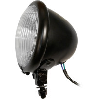 Bates Style 4-1/2" Spotlamp — 114 mm (4-1/2"), 12V, black