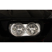 TruBEAM® LED Headlamp — Chrome housing, White/Amber lights