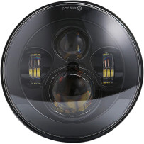 Illuminati LED Headlight Assembly — 146 mm (5-3/4"), Black