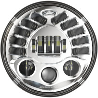 7" LED Adaptive 2 Headlight — Chrome