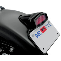 Cafe Led Taillight Assembly — Black anodized, 40 LEDs, 115 mm (4-1/2")