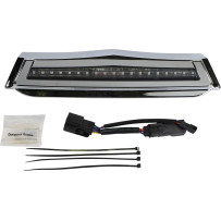 Center Brake Light for Tour-Pak® — Chrome housing, Red lens