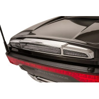 Streak Trunk Light with Lightstrike™ Technology — Harley‑Davidson Tour‑Pak fit, Chrome housing, Smoke lens