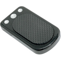 Brake Pedal Cover — 6.67 cm (2-5/8") x 12.07 cm (4-3/4"), Black