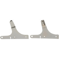 Sissy Bar Side Plates — 22.23 cm (8.75"), Chrome