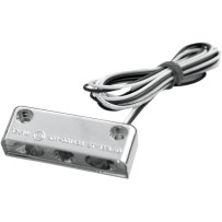 Led Light Strip — LED, chrome housing, license plate