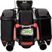 Filler Panel Lights — Rear, Amber and Red LED, Pair