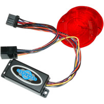 Plug-In Illuminator with Red Lenses — 12V, Harley Davidson®