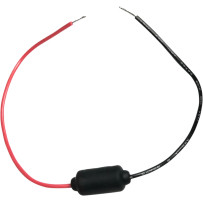 Universal Mini LED Flasher Relay — ultra-compact, two-wire, 8–16V, 0.065–2A