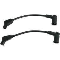 Custom-Fit Spark Plug Wire Kit — 8 mm, 203 mm (8"), Black