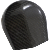 Horn Cover — Black gloss, carbon fiber