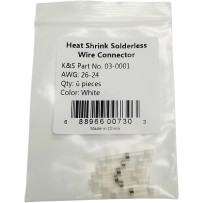 Solderless Wire Connectors — White