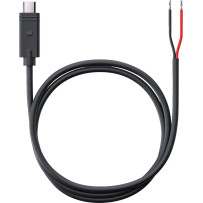 Hardwire Cable for SPC+ — 150 cm (59\"), 12 V→5 V, 2 A, black