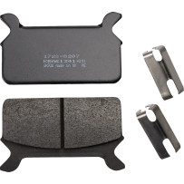 Organic Harley/Buell Brake Pads — FAD201, Organic Base, Set of 2