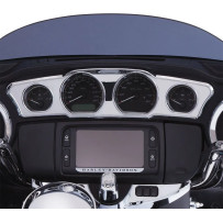 Shock & Awe® Multi-Colored LED Dash Accent — Chrome