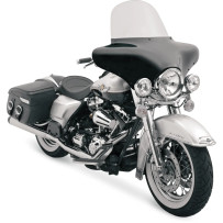 Batwing Fairing Windshield — 12" height, Gray