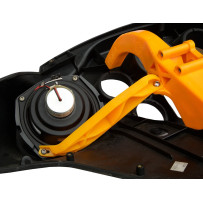 Strong Arm Fairing Support Bracket — Orange, Pair
