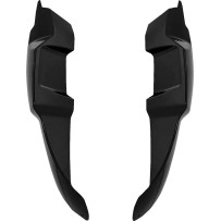 S-RT Fairing Lowers — for S-RT Mini Fairing, Black, Gloss