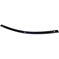 Windscreen Trim — 6061 T-6 aluminum, Matte Black, Merc