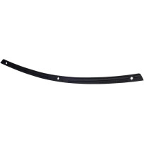 Windscreen Trim — Scallop, Black Matte