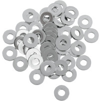 Replacement AN and Machine Washers — 1/2" inside diameter, 50 pack, silver
