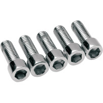 Socket Head Pulley Bolts — 5 pack, Silver, Pulley/Sprocket