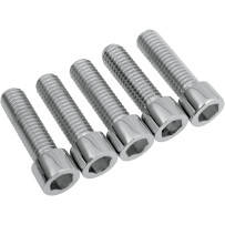 Socket Head Pulley Bolts — SAE, 5 Pack, Silver