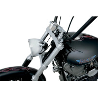 41 mm Raked Triple Tree — 5° rake, Chrome