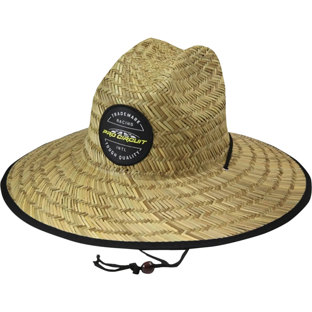 Straw Hat — One Size, Natural