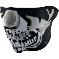 Neoprene Half Mask — One Size, Black, Light Gray