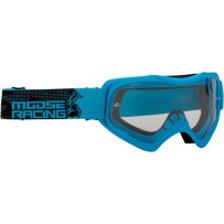 Qualifier Agroid Goggle — Adult, Clear lens, Blue