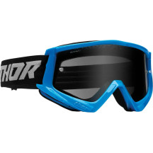 Combat Sand Racer Goggle — One Size, Blue