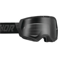 Regiment Goggle — One Size, Black, Smoke lens, Tear-off compatible