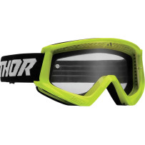 Youth Combat Racer Goggle — Youth, One Size, Clear lens