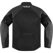 Mesh AF™ Leather Jacket — M, Black, Sport fit