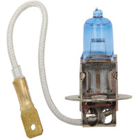 Halogen Headlight Bulb — 12V 55W, PK22s (H3), blue