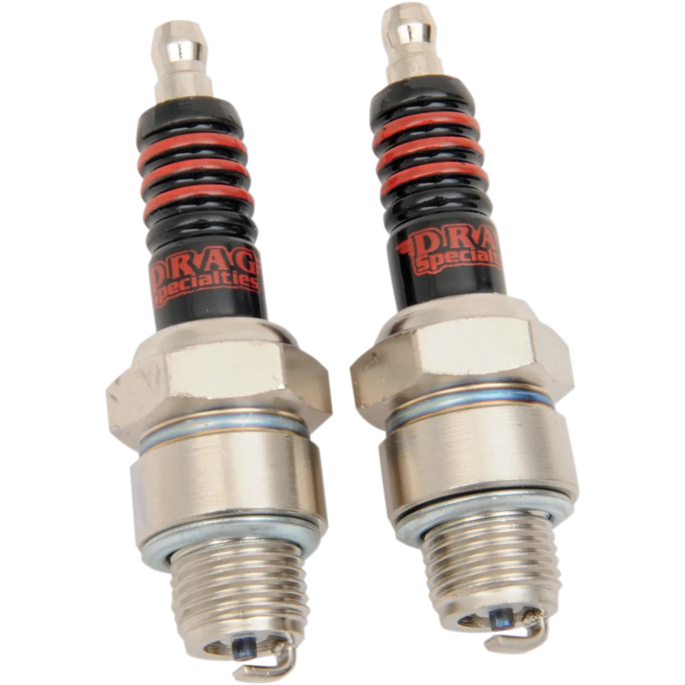 Spark Plugs, Iron XL — 14 mm thread, Heat Range 6, Pair