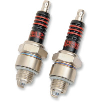 Spark Plugs, Iron XL — 14 mm thread, Heat range 5, Pair