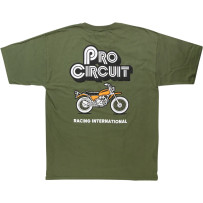 Pit Bike T-Shirt — L, Green