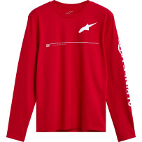 Committed Long-Sleeve CSF T-Shirt — 2XL, Red