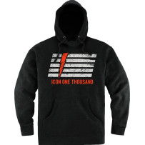 Intercept 93™ Hoodie — 3XL, Black, Orange, White