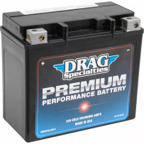 Europe Only Battery — 12V 20Ah, 320A CCA, AGM, right-front negative