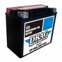 Maintenance Free Battery — 12V, 18Ah, negative left front, positive right front