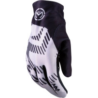 MX2™ Gloves — Size L, White/Black