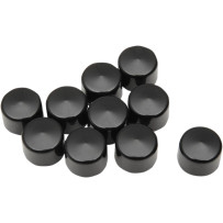 Bolt Covers — 1/4", 10 Pack, Black Matte