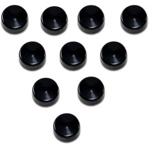 Bolt Covers — 7/16\", 10 pack, Black matte