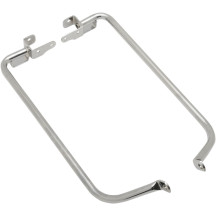 Saddlebag Support Brackets — Chrome, Pair