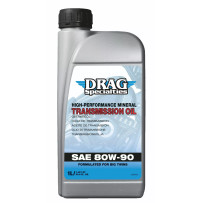 80W-90 Transmission Fluid — 1 L (1.05 US qt), Harley Davidson Big Twin