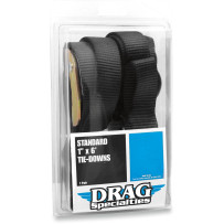 1" Standard Tie-Downs — 72" length, 1" width, 4,500 lb tensile, Black